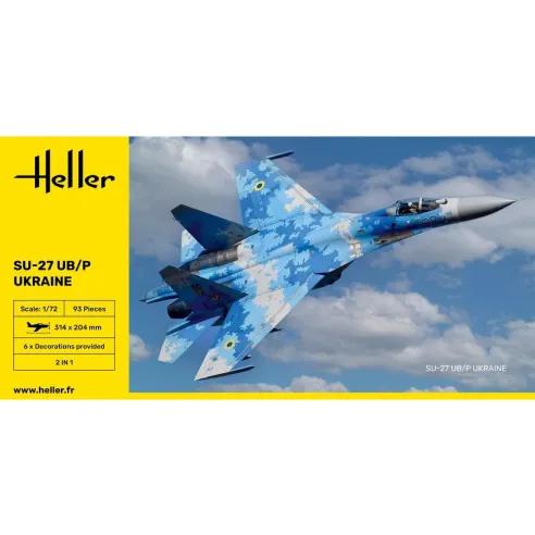 Maquette avion 27 Ub/P Ukraine 1:72 - Heller 80371