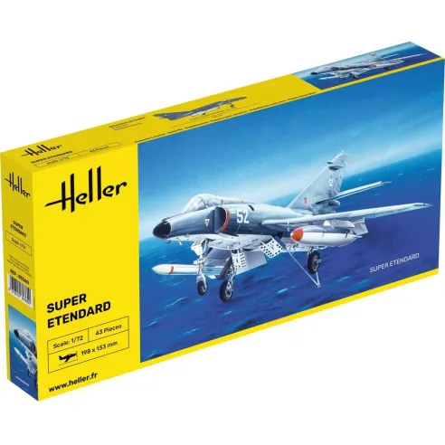 Maquette avion Super Etendard 1:72 - Heller 80360