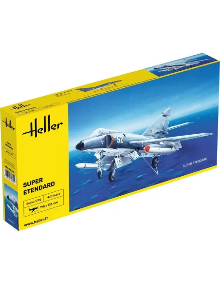 Maquette avion Super Etendard 1:72 - Heller 80360