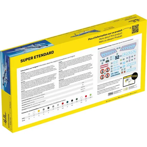 Maquette avion Super Etendard 1:72 - Heller 80360