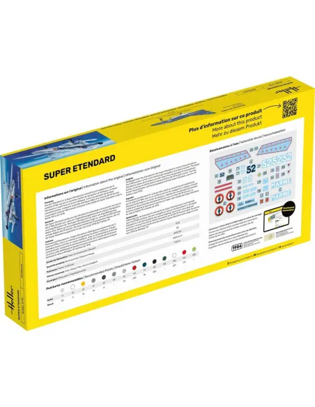 Maquette avion Super Etendard 1:72 - Heller 80360