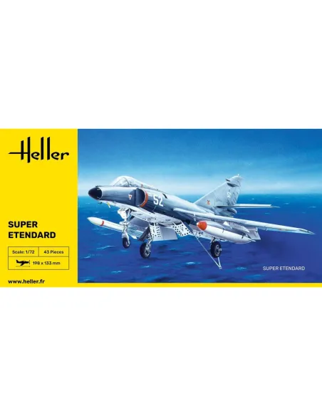 Maquette avion Super Etendard 1:72 - Heller 80360