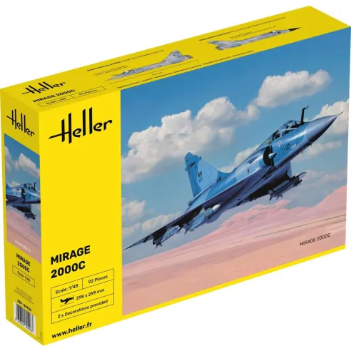 Maquette avion Mirage 2000 C 1:48 - Heller 80426