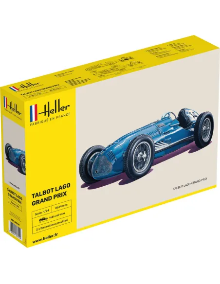 Maquette voiture Talbot Lago Grand Prix 1:24 - Heller 80721