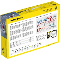 Maquette avion Mirage Iiie/Rd 1:48 - Heller 30422 2
