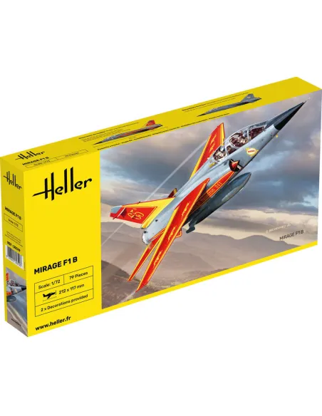 Maquette avion Mirage F1 1:72 - Heller 30319