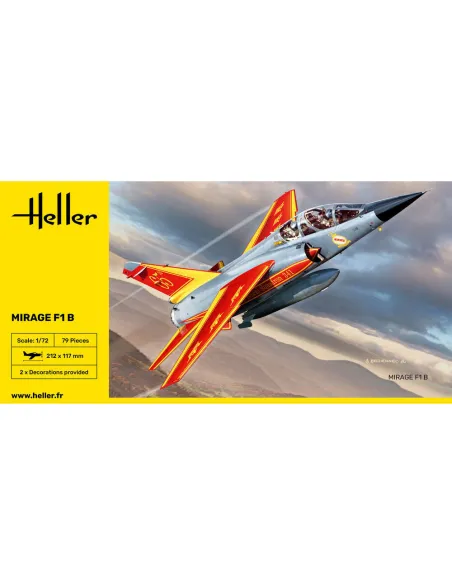 Maquette avion Mirage F1 1:72 - Heller 30319