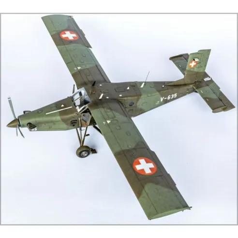 Maquette d'avion Pilatus Pc-6 B2/H2 Turbo Porter 1:48 - Heller 30410
