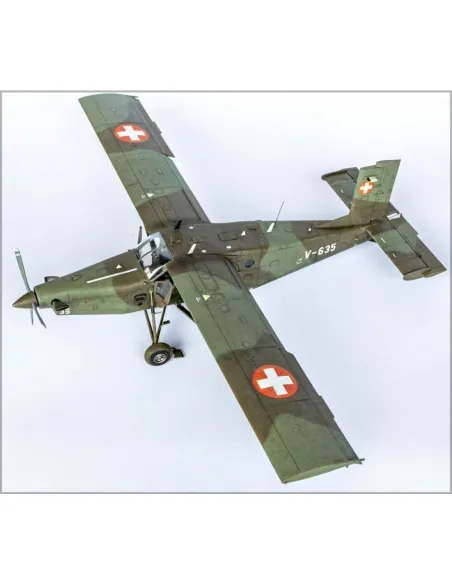 Maquette d'avion Pilatus Pc-6 B2/H2 Turbo Porter 1:48 - Heller 30410