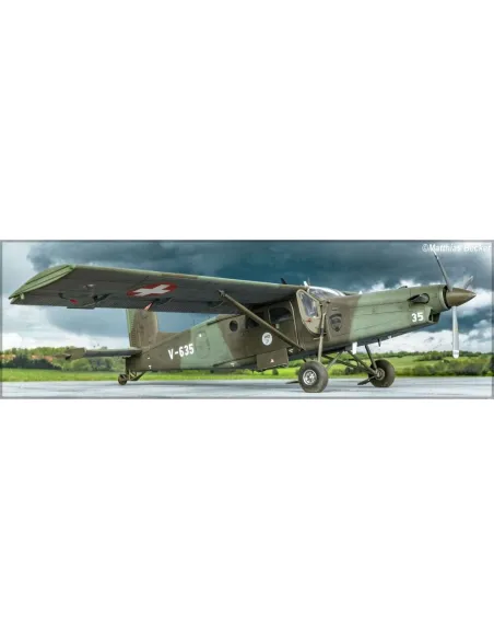 Maquette d'avion Pilatus Pc-6 B2/H2 Turbo Porter 1:48 - Heller 30410