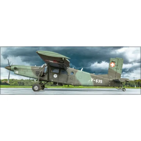 Maquette d'avion Pilatus Pc-6 B2/H2 Turbo Porter 1:48 - Heller 30410