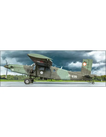 Maquette d'avion Pilatus Pc-6 B2/H2 Turbo Porter 1:48 - Heller 30410