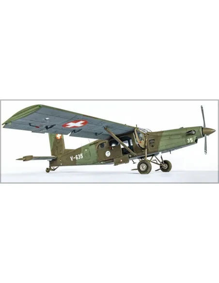 Maquette d'avion Pilatus Pc-6 B2/H2 Turbo Porter 1:48 - Heller 30410