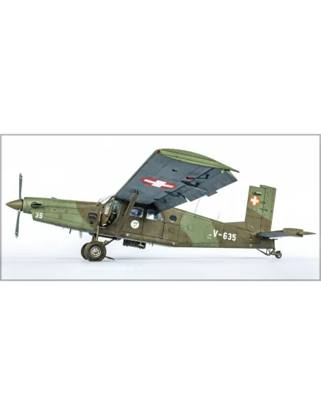 Maquette d'avion Pilatus Pc-6 B2/H2 Turbo Porter 1:48 - Heller 30410
