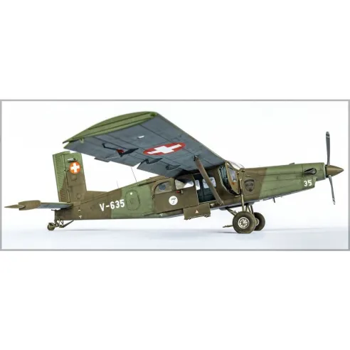 Maquette d'avion Pilatus Pc-6 B2/H2 Turbo Porter 1:48 - Heller 30410