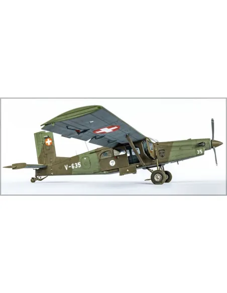 Maquette d'avion Pilatus Pc-6 B2/H2 Turbo Porter 1:48 - Heller 30410