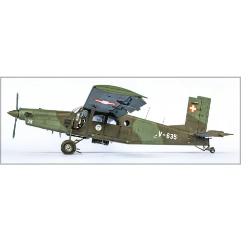 Maquette d'avion Pilatus Pc-6 B2/H2 Turbo Porter 1:48 - Heller 30410