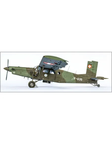 Maquette d'avion Pilatus Pc-6 B2/H2 Turbo Porter 1:48 - Heller 30410