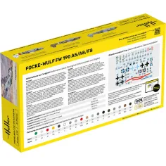 Maquette avion Fw 190 A5/A8/F8 1:72 - Starter Kit - Heller 56235 2