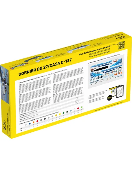 Maquette avion DO27/Casa C 1:72 - Heller 30304
