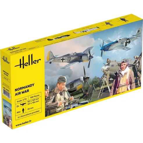 Maquettes Avions Normandy Airwar 1:72 - Heller 50329