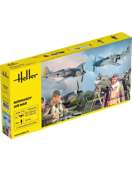 Maquettes Avions Normandy Airwar 1:72 - Heller 50329