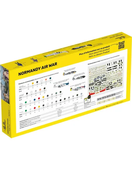 Maquettes Avions Normandy Airwar 1:72 - Heller 50329