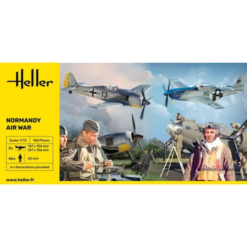 Maquettes Avions Normandy Airwar 1:72 - Heller 50329
