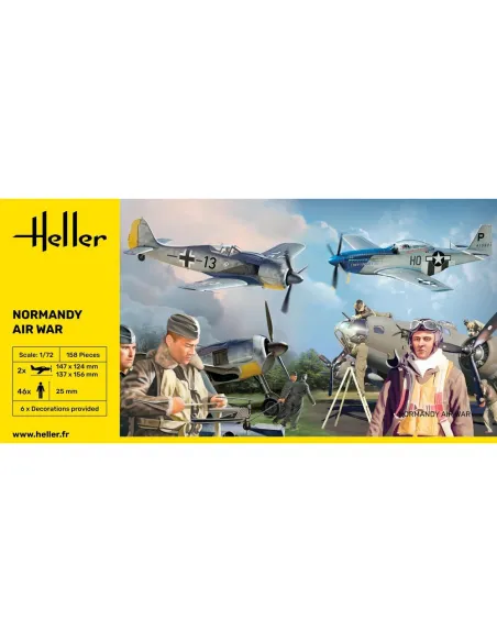 Maquettes Avions Normandy Airwar 1:72 - Heller 50329