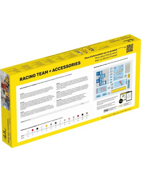 Figurines sport automobile Racing Team 1:24 - Heller 82750