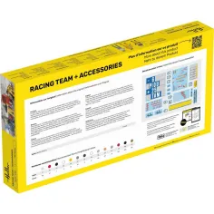 Figurines sport automobile Racing Team 1:24 - Starter Kit - Heller 58750 2