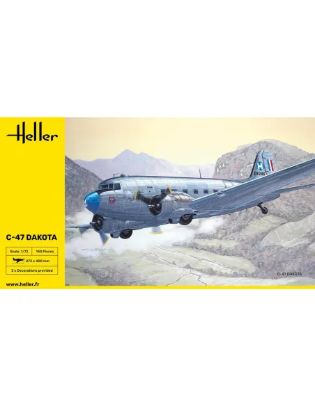 Maquette avion 47 Dakota 1:72 - Heller 30372