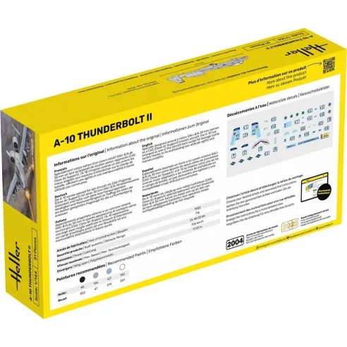 Maquette avion 10 Thunderbolt Ii 1:144 - Heller 79912