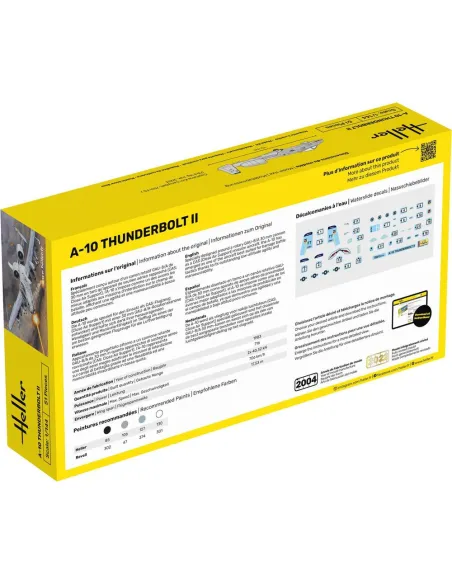 Maquette avion 10 Thunderbolt Ii 1:144 - Heller 79912