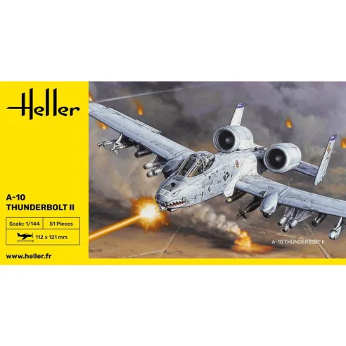 Maquette avion 10 Thunderbolt Ii 1:144 - Heller 79912