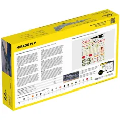 Maquette avion militaire Mirage Iv P 1:48 - Starter Kit - Heller 56493 2