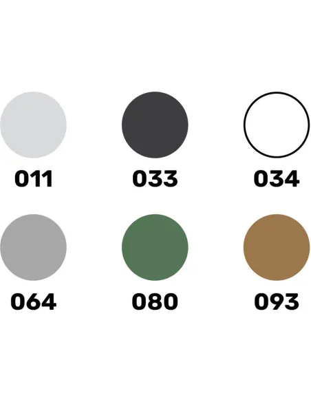Peinture à maquette acrylique Colour Set Military Aircraft Acrylic 6 x 12 ml + Brush - Heller 9402