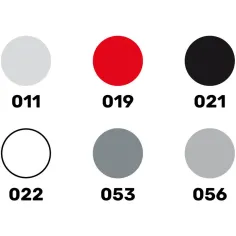 Peinture à maquette acrylique Colour Set Sports Car Acrylic 6 x 12 ml + Brush - Heller 9403 2