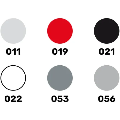 Peinture à maquette acrylique Colour Set Sports Car Acrylic 6 x 12 ml + Brush - Heller 9403