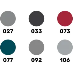 Peinture à maquette acrylique Colour Set Navy Acrylic 6 x 12 ml + Brush - Heller 9405 2