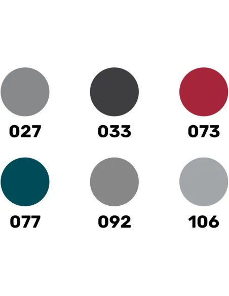 Peinture à maquette acrylique Colour Set Navy Acrylic 6 x 12 ml + Brush - Heller 9405