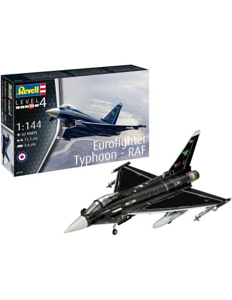 Maquette avion : Eurofighter Typhoon - Raf in 1:144 - Revell 03796