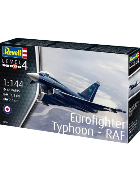 Maquette avion : Eurofighter Typhoon - Raf in 1:144 - Revell 03796