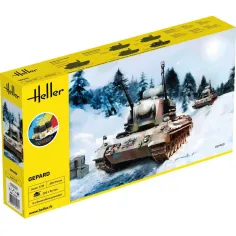 Maquette char Gepard 1:35 - Starter Kit - Heller 57127