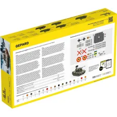Maquette char Gepard 1:35 - Starter Kit - Heller 57127 2