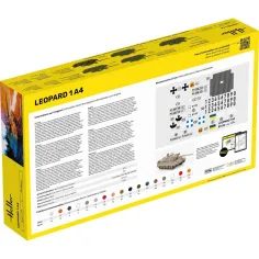 Maquette Char Leopard 1A4 1:35 - Starter Kit - Heller 57126 2