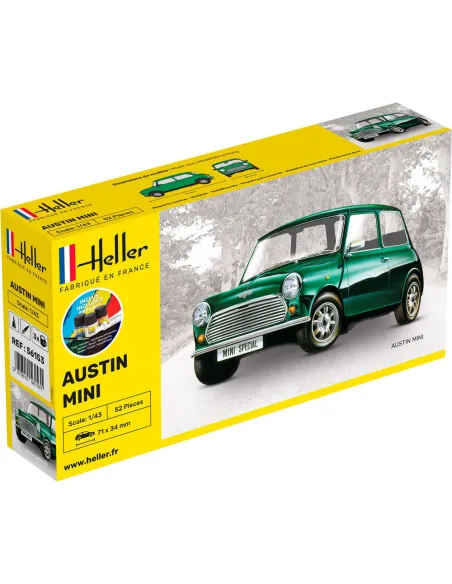 Maquette voiture Mini 1:43 - Starter Kit - Heller 56153