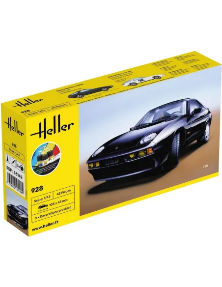 Maquette voiture 928 1:43 - Starter Kit - Heller 56149
