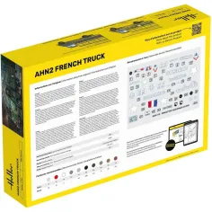 Maquette véhicule militaire AHN2 French Truck 1:35 - Starter Kit - Heller 35324 2