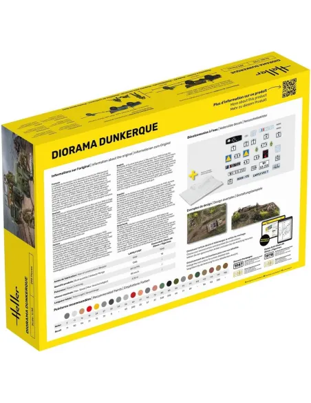Maquette militaire Diorama Dunkerque 1:35 - Starter Kit - Heller 35326